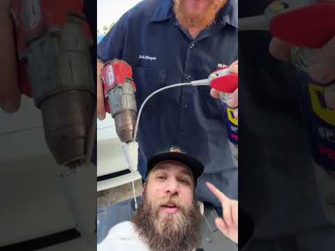 Teflon tape drill trick #jeeplife #offroad #jeepwrangler #4x4 #cars #car #ford #offroading #shorts thumbnail