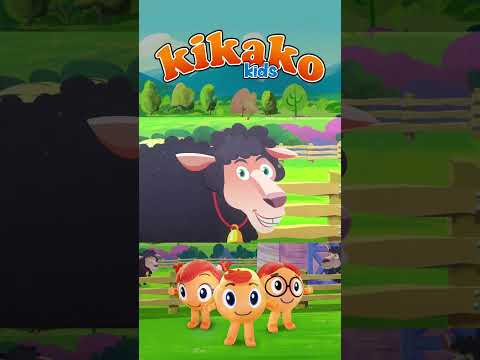 Baa Baa Black Sheep | KiKaKo Kids #kikakokids #nurseryrhymes thumbnail