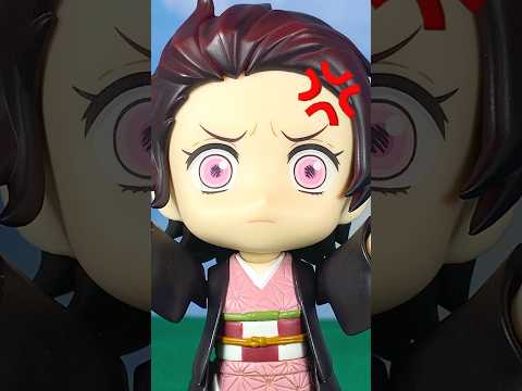 【Demon Slayer】炭治郎のカツラを被る禰豆子⁉︎ #demonslayer #kimetsunoyaiba #bangbangbang thumbnail