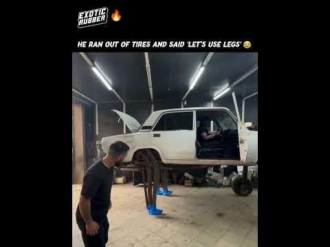 Who needs wheels when you have legs thumbnail