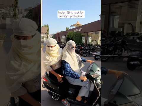 Just Indian Summer hack for heatwave  #Shorts #sunprotection #skincare thumbnail