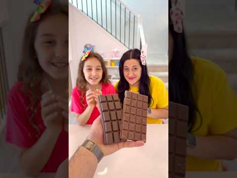 Which one is real chocolate?❤️😂 thumbnail