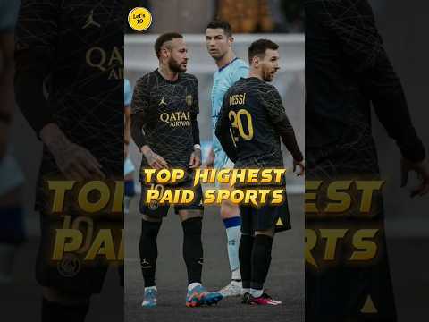 Top 10 Highest Paid  Sports In The World ?  #shorts #world thumbnail