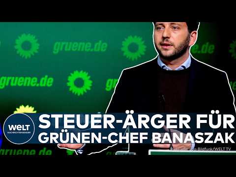 BERLIN: Ermittlungen wegen Steuerhinterziehung! Grünen-Co-Chef Felix Banaszak gesteht Fehler thumbnail