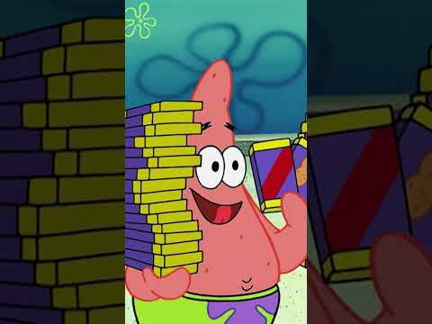 Bob Esponja | este chocolate lo volvió un poco loco… 🍫😅 #Shorts thumbnail