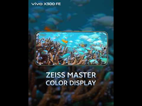 ZEISS Master Color Display on the all-new vivo X300FE. Launching on 6th May | 2 PM thumbnail
