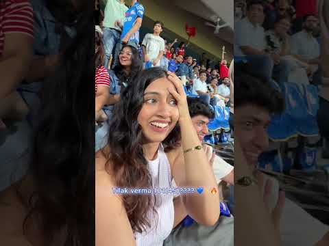 Kya se kya hogaya dekhte hi dekhte tilak verma you goat?‍? #mumbaiindians #mipaltan #funny #comedy thumbnail