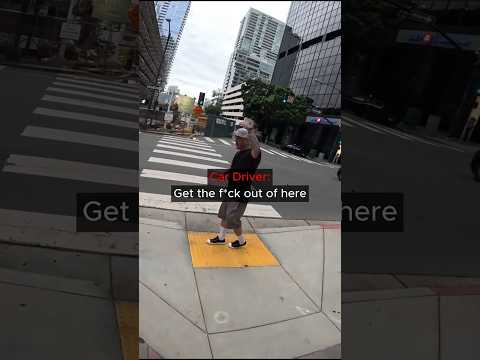 Aggressive Biker Teaches Driver a Lesson ? thumbnail
