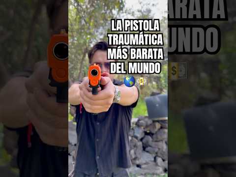 La PISTOLA traumatca MAS BARATA HDP CAL 50 #armasmys #airsoft #defensanacional #shorts thumbnail