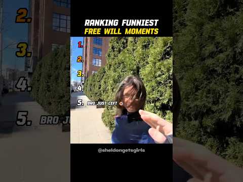 Ranking Funniest Free Will Moments 💀 #ranking #pranks #funny #tiktok thumbnail