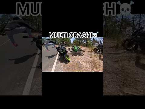 XTREME MULTI CRASH :o #motorcycle thumbnail