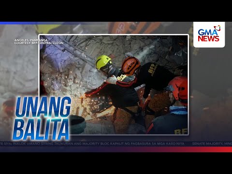 BFP Region III - Patay sa gumuhong gusali, 17 na; 3, nawawala | Unang Hirit thumbnail