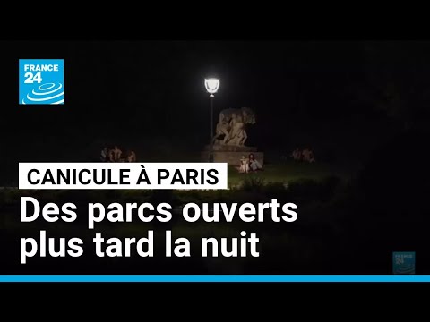 Canicule : la vigilance orange gagne Paris, des parcs ouverts plus tard la nuit • FRANCE 24 thumbnail