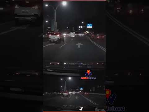 連續切換兩車道還加速不給過，超不過去就逼車閃燈啊~（檢舉成功） thumbnail
