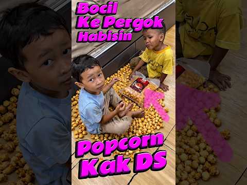 Bocil ke pergok Habisin PopCorn kak DS #comedy #minivlog #anakdesa #popcorn #snacks thumbnail