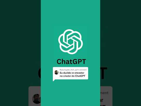 Eu já encostei no criador do ChatGPT thumbnail