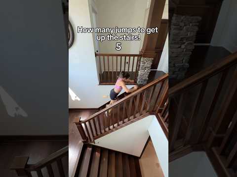 How many jumps to get up the stairs! thumbnail
