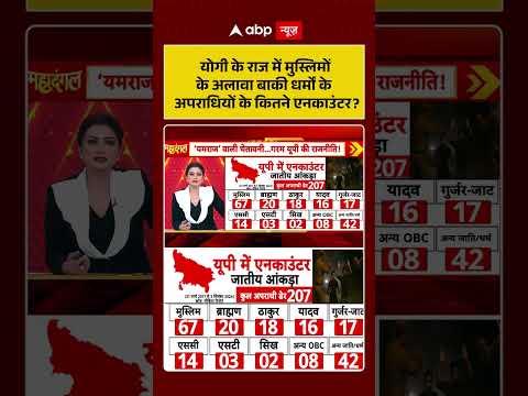 Chitra Tripathi | योगी के राज में मुस्लिमों के अलावा बाकी धर्मों के अपराधियों के कितने एनकाउंटर | thumbnail