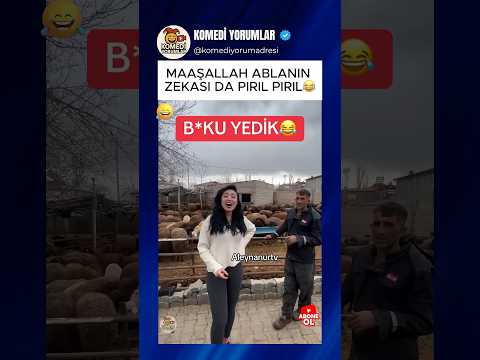 KOYUN DIŞKISINI ZEYTİN SANIP YEDİ! ? #shorts #komikyorumlar thumbnail
