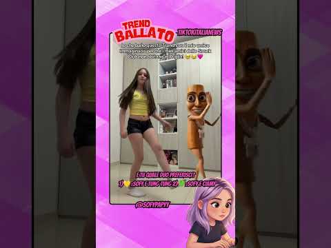 SOFY E IL TREND BALLATO CON TUNG TUNG SAHUR #webboh #tiktok #perte #trend thumbnail