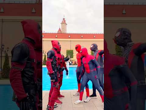 Spider-Man or Deadpool?😱 #spiderman thumbnail