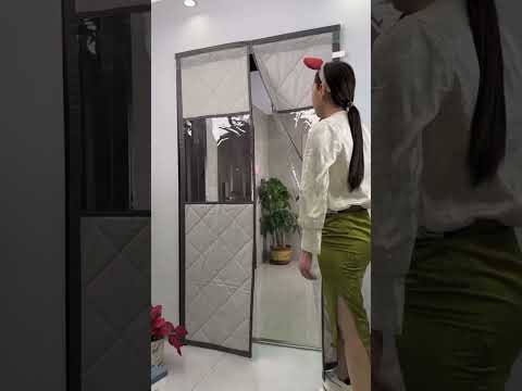 Product Link in Bio # 3174 ✅ Magnetic Cold-Proof Cotton Door Curtain thumbnail