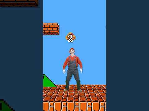 Mario Got TINY… and the GOOMBA Started Chasing HIM?! 😱🍄💨 #mario #supermario #gaming thumbnail