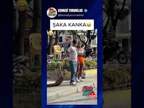 ELİNDEKİNİ GÖRÜNCE AKLI ÇIKTI! (GÜLME KRİZİ GARANTİLİ) ? #shorts #komikyorumlar thumbnail