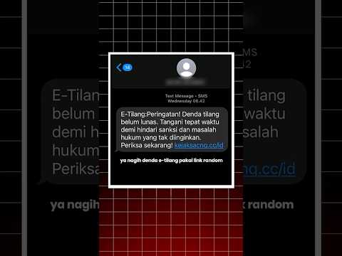 Awas SMS E-Tilang Palsu thumbnail