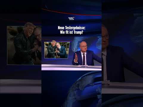 Neue Testergebnisse: Wie fit ist Trump? | heute-show #shorts thumbnail