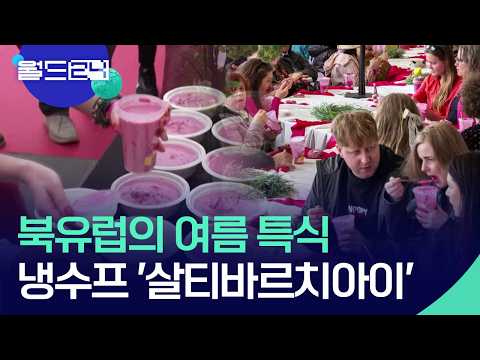 달콤한 여름의 기록…리투아니아 핑크 수프 페스티벌 [월드24/오늘 한 컷] / KBS  2026.06.02. thumbnail