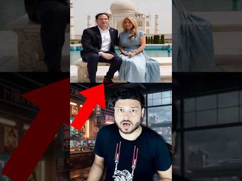 At First It Looks NORMAL, Then You SEE It! Iran On Rubio's India Tour - USA Iran Conflict #shorts thumbnail