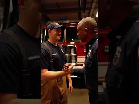 Karma 🚒 Firefighter's Dramatic Child Rescue #karma #firefighter #shorts thumbnail