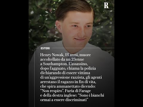 “Non respiro”. Un diciottenne viene ucciso in Inghilterra e “White Lives Matter” diventa virale thumbnail