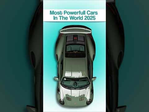Top 10 Most Powerful Cars In The World 2025 #shorts thumbnail