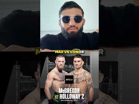 🔥Arman on Conor McGregor vs Max Holloway🥊 thumbnail