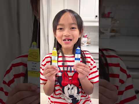 Mixing colors ❤️?? Learning with kids paint ? thumbnail