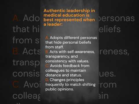 Try this QUIZ #quiz #educationalleadership #medicaleducation #education  #academicleadership thumbnail