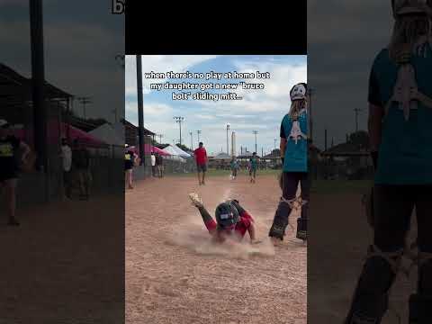 safe by…..a mile 🤣 #softball #safe #brucebolt #10u @bruceboltus thumbnail