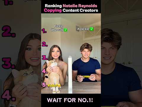 I Ranked Natalie Reynolds Copying other Content Creators? #shorts #trending #fyp #ranking thumbnail