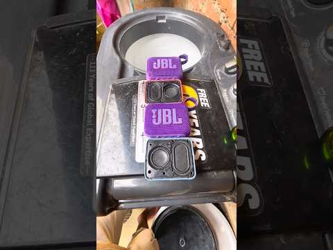 JBL Go washing machine drop testing ￼ thumbnail