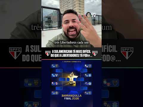 ESSA SULAMERICANA É A MAIS DIFÍCIL DA HISTÓRIA E O @igorbettinassi FICOU MALUCO COM O CHAVEAMENTO😂🇾🇪 thumbnail