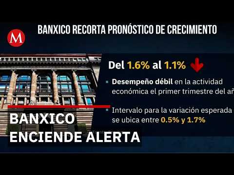 Banxico baja a 1.1% su previsión de crecimiento económico para México thumbnail