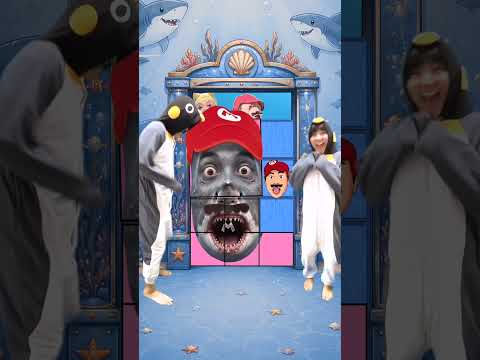 GUGUGAGA LITTLE BROs VS ZOMBIE SHARK MARIO BROTHERs... #sad #humor #emotionalstory thumbnail