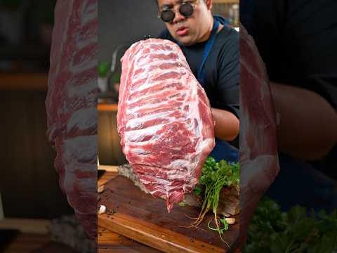 ทำสเต็ก BBQ ซี่โครงง่ายๆ #food #อร่อย #shorts #steak thumbnail