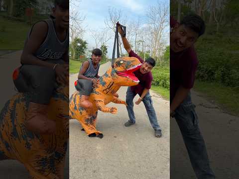 Inflatable Dinosaur Unboxing WOW 🤩 thumbnail