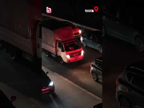 Bayram dönüşü kabusa döndü! Anadolu Otoyolu Düzce geçişinde trafik durma noktasına geldi! #shorts thumbnail