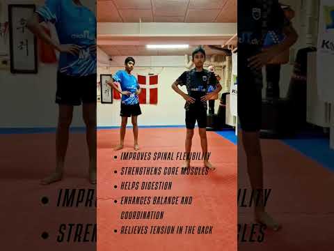 Improve Core & Spine! Body Twist Warm-Up for Kids (Flexibility & Health) ??#shorts  #2winners thumbnail
