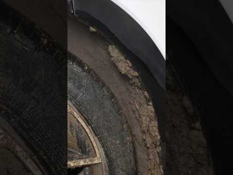 Washing a Wheel Well Stuffed FULL of Chunky Mud! thumbnail