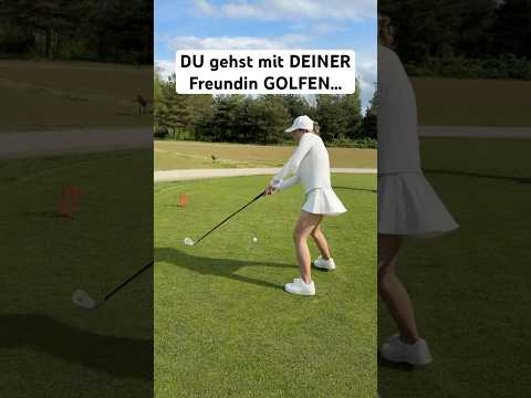 WARUM kann Sie das so GUT??? ?? #couple #golf thumbnail